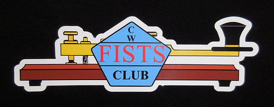FISTS Color Key Logo Window Sticker